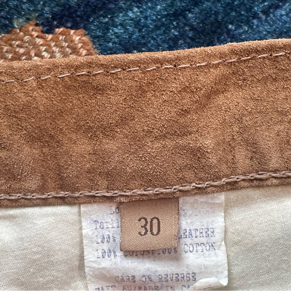 Vintage Skotts Washable Suede Pants - Picture 3 of 7